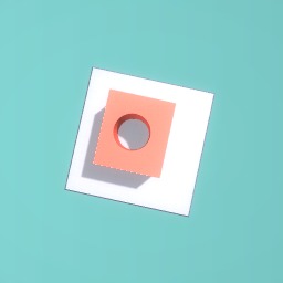 A square with a hole