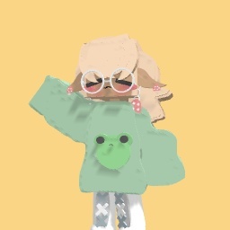 My best friend dressed up like me