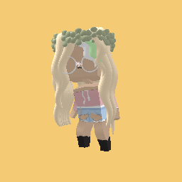 Sage green aesthetic preppy girl