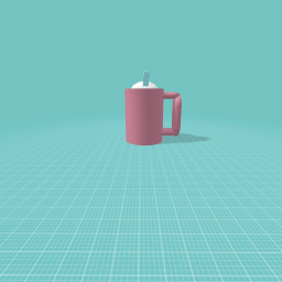 Cute pink cup