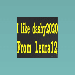 I like dashy2020