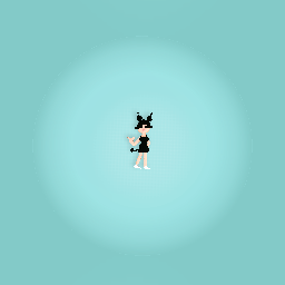 Kuromi if she where a humman