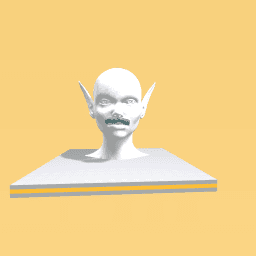 alien with mustash