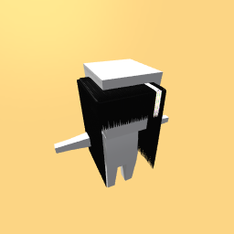 Black Hair w/ white streak