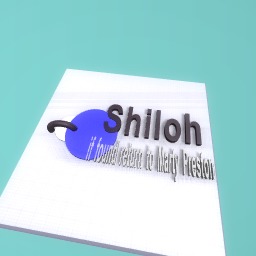 Shiloh's name tag