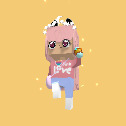 idk i love PINK IM HAPPY GIRL