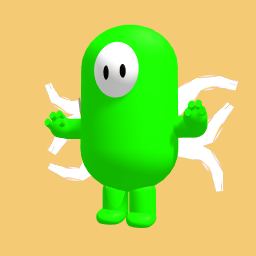 Fall guys light green