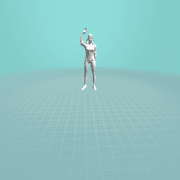 sweat girl saying helloo