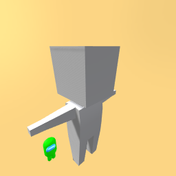 mini among us crewmate lime pet (these are not ears)