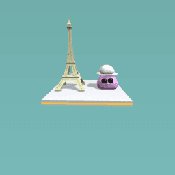 cute blob in paris
