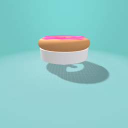 Dounut on a stand