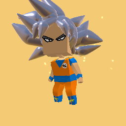 dragonball goku Super Sayan white