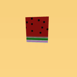 Giant Watermelon Cube