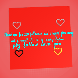 thank you for 100 followers