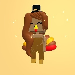 Turkey outfit for thanksgiving
