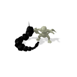 Black onix vs flying beast