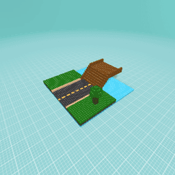 A bridge to a street