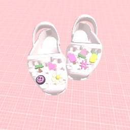 preppy crocs