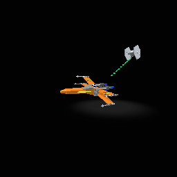X-wing vs Tie fighter