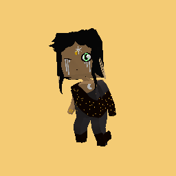 Moon I made it my self OK IM WERING IT.