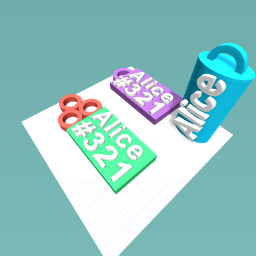 Alice's tag