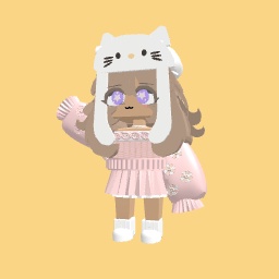 Cute hello kitty girl