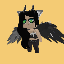 Aphmau as The Ultima Dragon Wolf