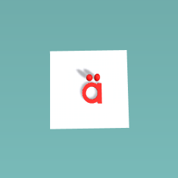 letter a with diaresis