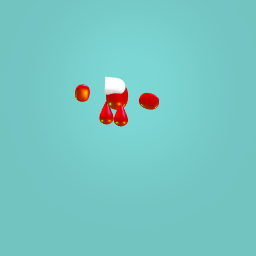 RED CREWMATE AND RED MINI CREWMATE