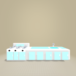 My futuristic oven + sink