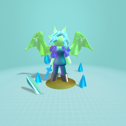 Crystal dragon!