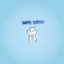WHITE CAT!!!!!!