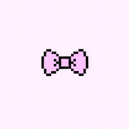 Cute Pixel Bow