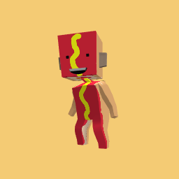 Hot dog man