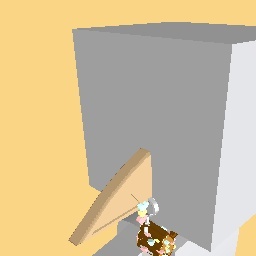 Elf ears w/ Softserve icecream Earrings! Chocolate + strawberry!