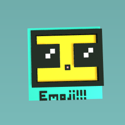 Cute surprised emoji