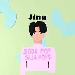 Jinu from K-pop Demon Hunters! (saga boy form)