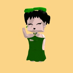 Esmeralda, the emerald girl