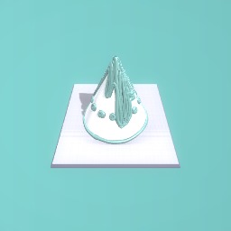 Melty Frostign On a Birthday Hat