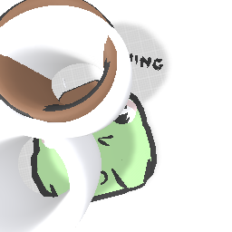 Jellybean Froggy With a Hat.