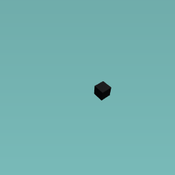 A black square