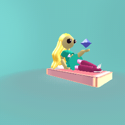 A GIRL HAS A DAIMOND