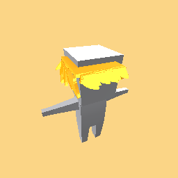 Blonde hair