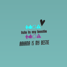 Aahana is my bestie