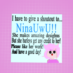 SHOUT OUT TO NINAUWU