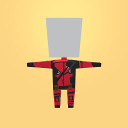 Dead pool costume aka red cool suit