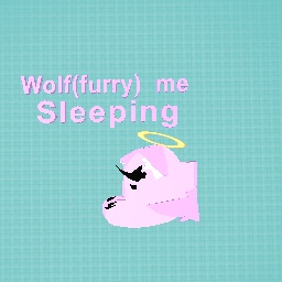 Wolf me sleeping