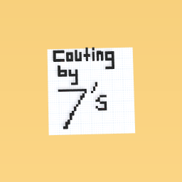 Book counting by sevens.