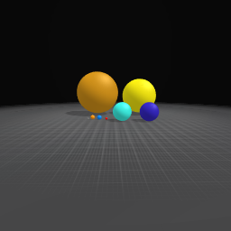 Scale Solar System Set