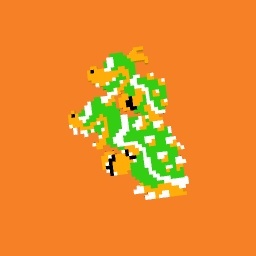 ( Bowser ) & ( Bowser Jr. ) Super Mario Bros